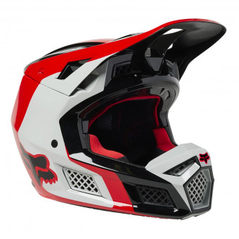 Casco Moto FOX V3 RS Effekt Flo Red Pronto Per L Invio ICasque It