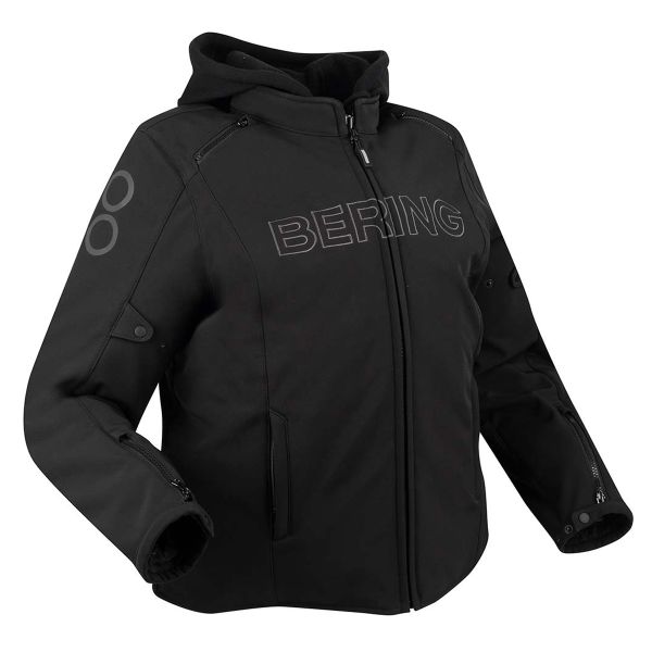 Giacca Moto Bering Lady Davis Queen Size Black In Stock Icasque It