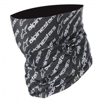 Scaldacollo Alpinestars Linear Neck Tube Black White Pronto Per L Invio