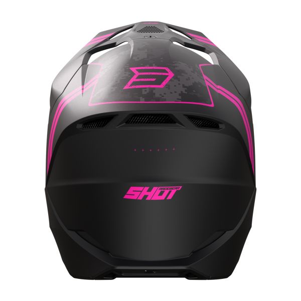 Casco best sale shot rosa