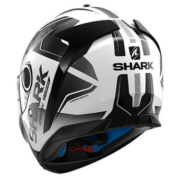 CASCO INTEGRALE SHARK SPARTAN REPLICA LORENZO SWA GRIGIO