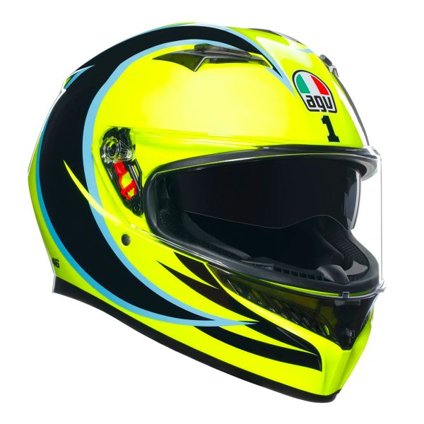 Casco Integrale Moto AGV K1 S Matt Black Ece2206 Touring Visiera Ultravion