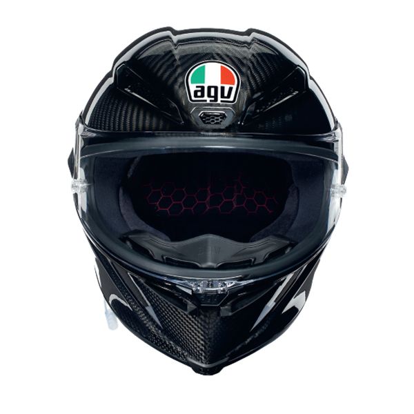 Casco integrale Agv racing Pista GP R Mono carbonio lucido