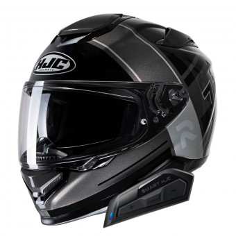 Pack Casco Moto Kit Bluetooth Hjc Rpha Zecha Mc Kit Bluetooth