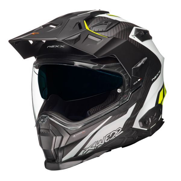 nexx x.wed2 nero opaco casco enduro adventure integrale