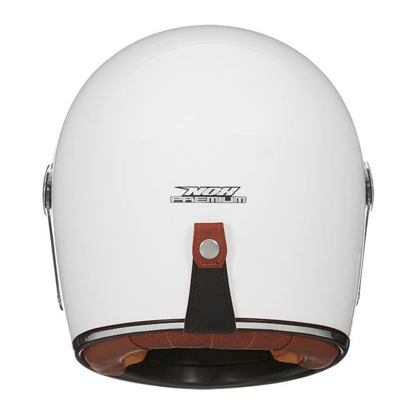 Casco integrale Nox Vintage Revenge bianco â € “Abbigliamento da  motociclista