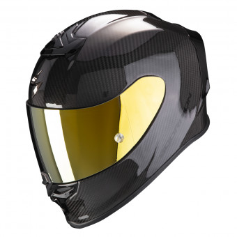 CASCO INTEGRALE MOTO SCORPION EXO 491 SOLID NERO LUCIDO