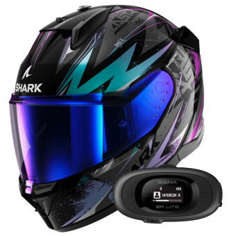 Casco Roadster II Blu Opaco R.22.06 • By City Moto