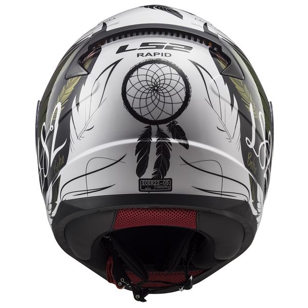 Casco Moto Integrale Ls2 FF353 Rapid Solid Bianco Lucido Vendita Online 