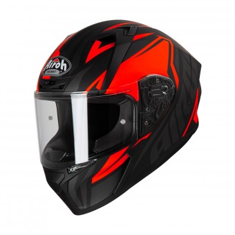 Casco Moto Integrale Airoh VALOR Wings - Arancione Opaco