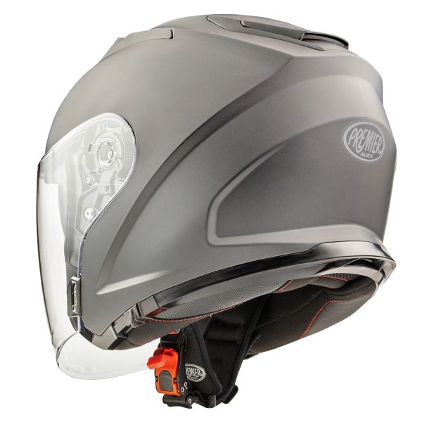 Casco Moto Premier Dokker U17BM pronto per l'invio