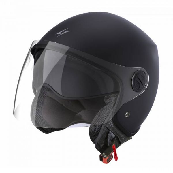 Casco Moto Stormer Ace Matt Black Pronto Per L'invio | ICasque.it