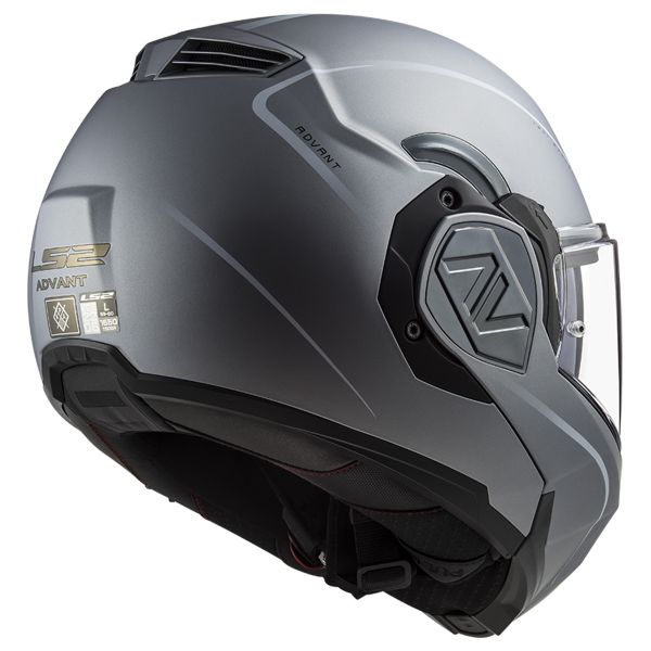 Casco Moto LS2 Advant X White FF901 pronto per l'invio