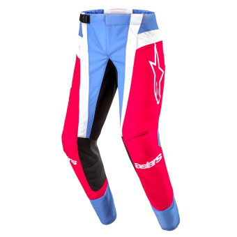 Pantalone Cross Alpinestars Techstar Ocuri Light Blue Mars Red White Pant