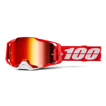 Maschera Cross 100% Armega C-Bad - Iridium Red pronto per l'invio