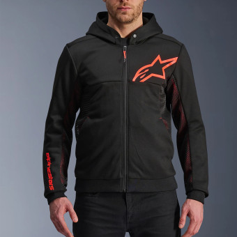 Alpinestars Cromo Air Sport Nero Rosso Fluo