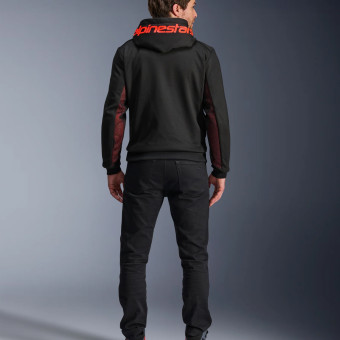 Alpinestars Cromo Air Sport Nero Rosso Fluo