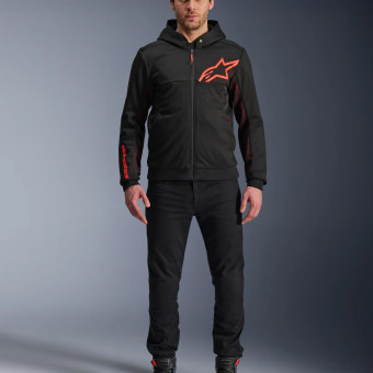 Alpinestars Cromo Air Sport Nero Rosso Fluo