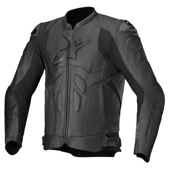 Giacche moto Alpinestars Pelle nera Dusk