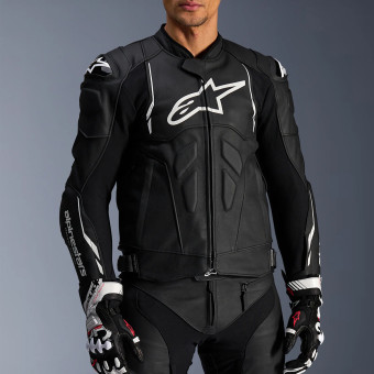 Alpinestars Pelle crepuscolo Nero Bianco