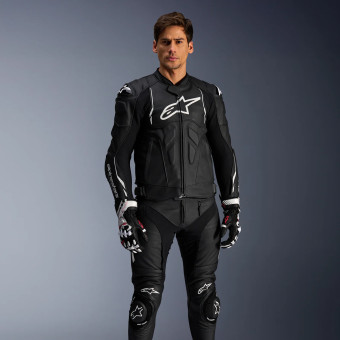 Alpinestars Pelle crepuscolo Nero Bianco