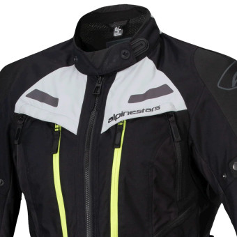 Alpinestars Stella Bogota Pro Drystar Black Ice Gray Yellow Fluo