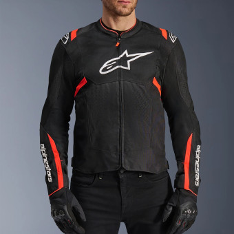 Alpinestars T-SPS Air V2 Nero Rosso Fluo