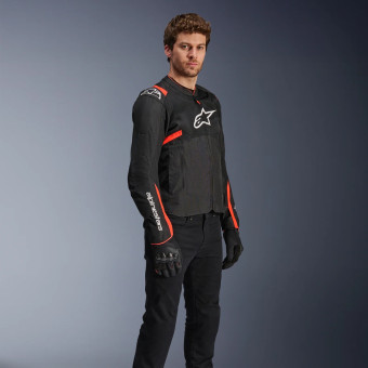 Alpinestars T-SPS Air V2 Nero Rosso Fluo