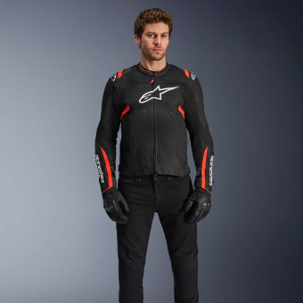 Alpinestars T-SPS Air V2 Nero Rosso Fluo