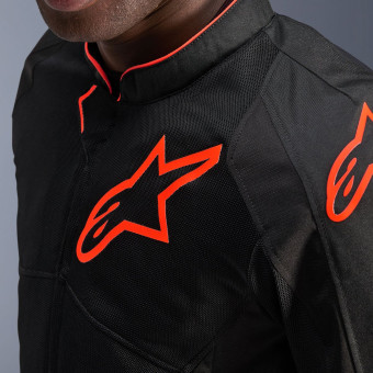 Alpinestars Viper Air V4 Nero Rosso Fluo