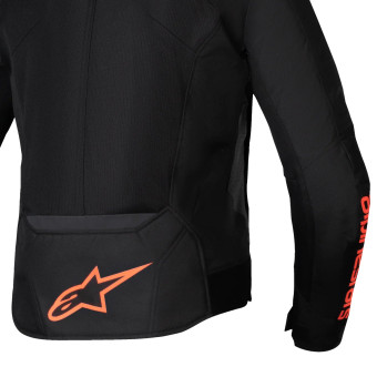 Alpinestars Viper Air V4 Nero Rosso Fluo