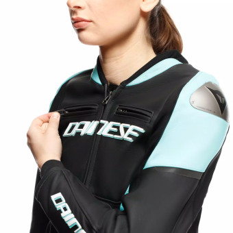 Dainese Corsa 5 Pelle Donna Nero Acqua