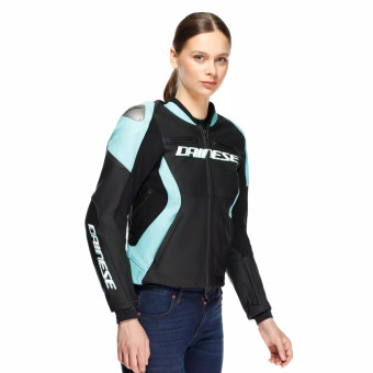 Dainese Corsa 5 Pelle Donna Nero Acqua