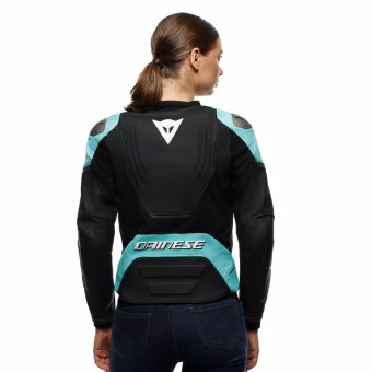 Dainese Corsa 5 Pelle Donna Nero Acqua