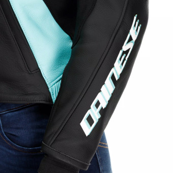 Dainese Corsa 5 Pelle Donna Nero Acqua