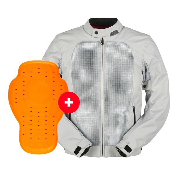 Paraschiena protezione dorsale proteggi schiena giacca moto scooter LIVELLO  2