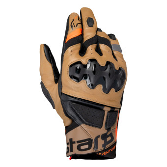 Guanti moto Alpinestars Belize V3 Drystar Black GOBI Brown Sand