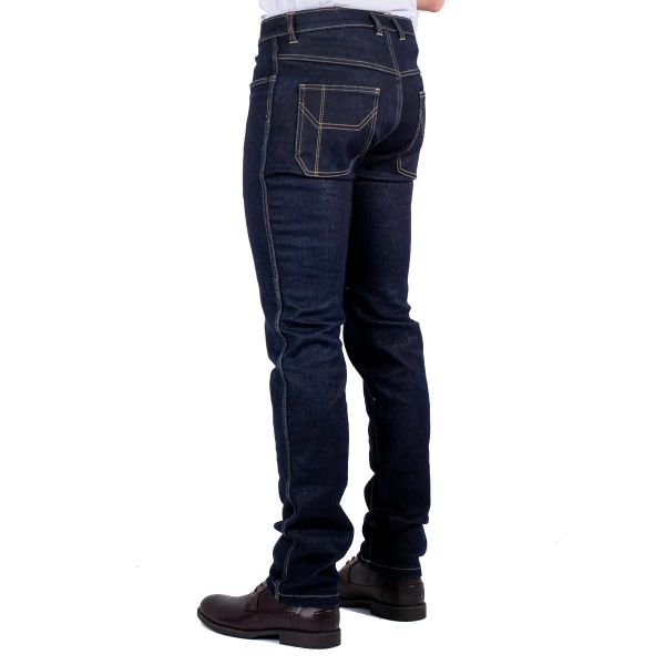 JEANS UOMO MOTO DENIM SLIM TEX PANTS CON PROTEZIONI OMOLOGATI CE DAINESE