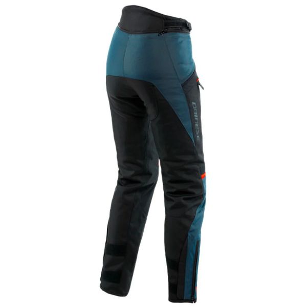 Pantalone moto Dainese Tempest 3 D-Dry Lady Ebony Black Lava Red Pants  pronto per l'invio