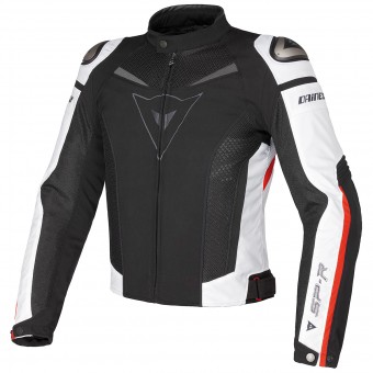 Giacche moto Dainese Super Speed Black White Red